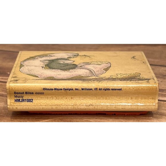 House Mouse Designs Donut Bliss Rubber Stamp By Stampabilities MUZZY HMJR1002 - Picture 5 of 5